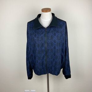 Athleta Brooklyn Track Bomber Jacket - Python Print
